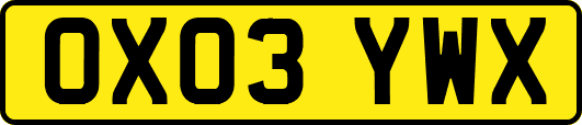 OX03YWX