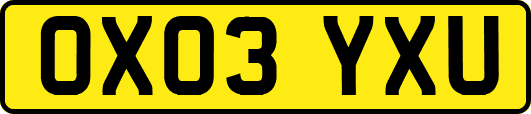 OX03YXU
