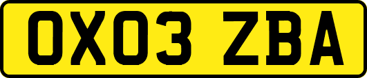 OX03ZBA