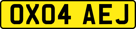 OX04AEJ