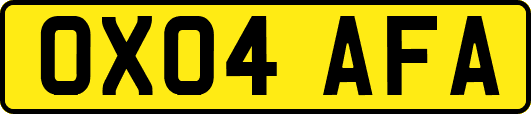 OX04AFA