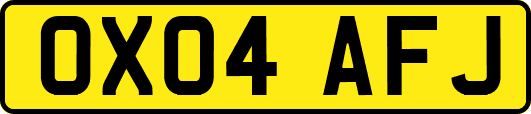 OX04AFJ