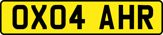 OX04AHR