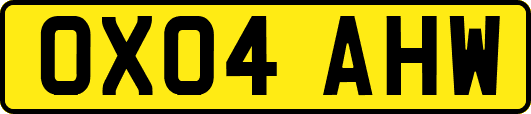 OX04AHW