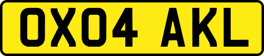 OX04AKL