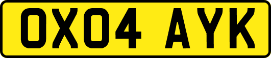 OX04AYK
