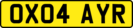OX04AYR