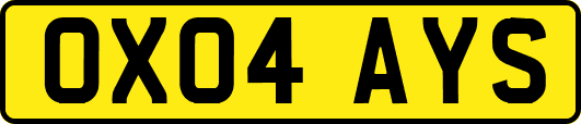 OX04AYS