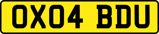 OX04BDU