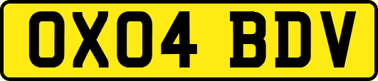 OX04BDV