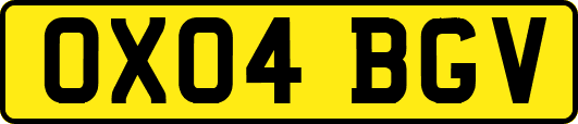 OX04BGV