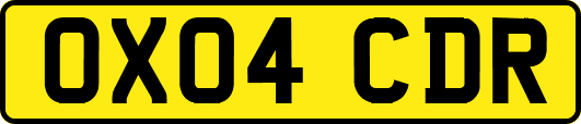 OX04CDR