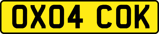 OX04COK