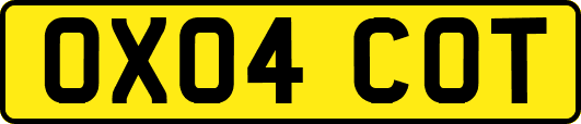 OX04COT