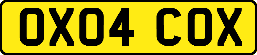 OX04COX