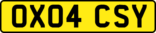 OX04CSY