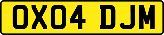 OX04DJM