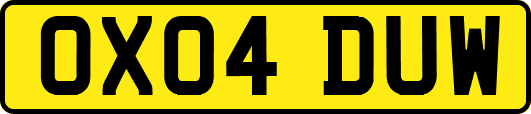 OX04DUW
