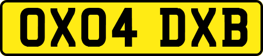 OX04DXB