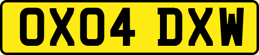 OX04DXW