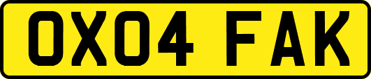 OX04FAK