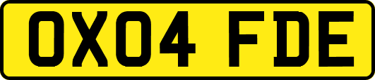 OX04FDE