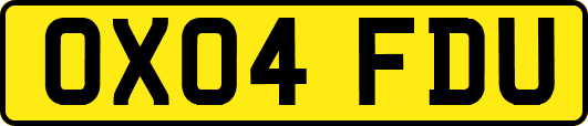 OX04FDU