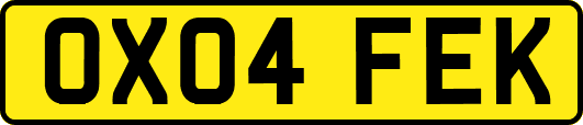 OX04FEK