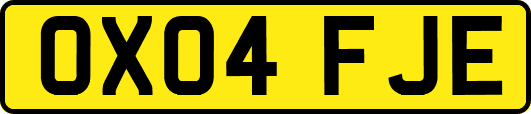 OX04FJE