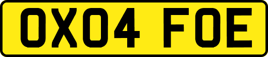 OX04FOE