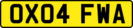 OX04FWA