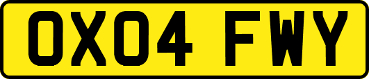 OX04FWY