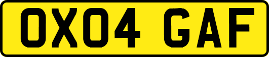 OX04GAF