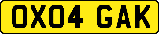 OX04GAK