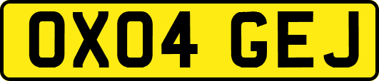 OX04GEJ