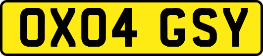 OX04GSY