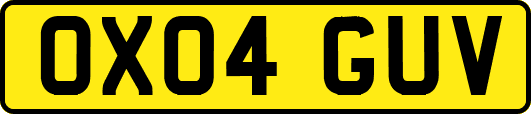 OX04GUV