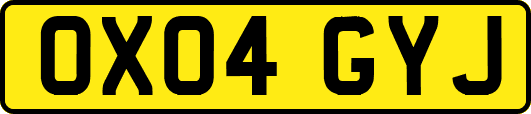 OX04GYJ