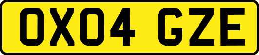 OX04GZE