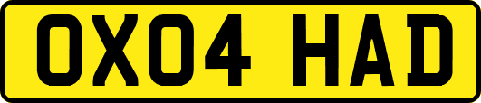 OX04HAD