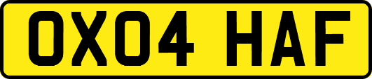OX04HAF