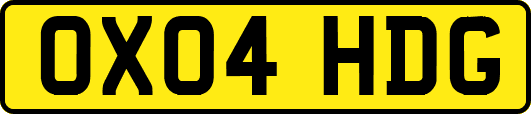 OX04HDG