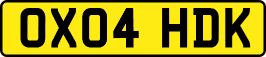 OX04HDK