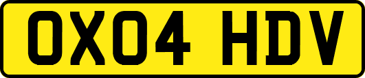 OX04HDV