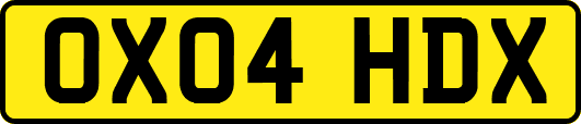 OX04HDX