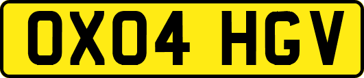 OX04HGV