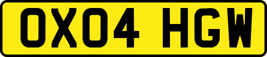 OX04HGW