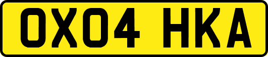 OX04HKA