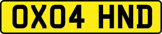 OX04HND