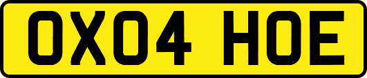 OX04HOE